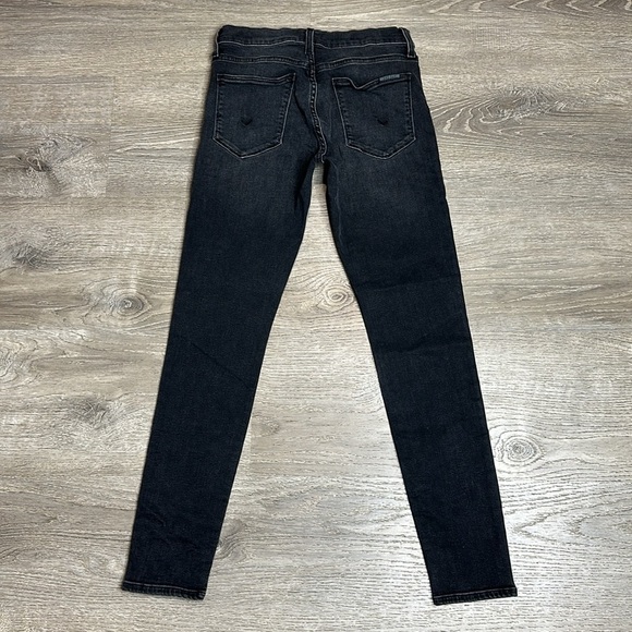 Hudson Women’s Natalie Mid-Rise Skinny Ankle Jeans Dark Wash Size 26 - Picture 6 of 11